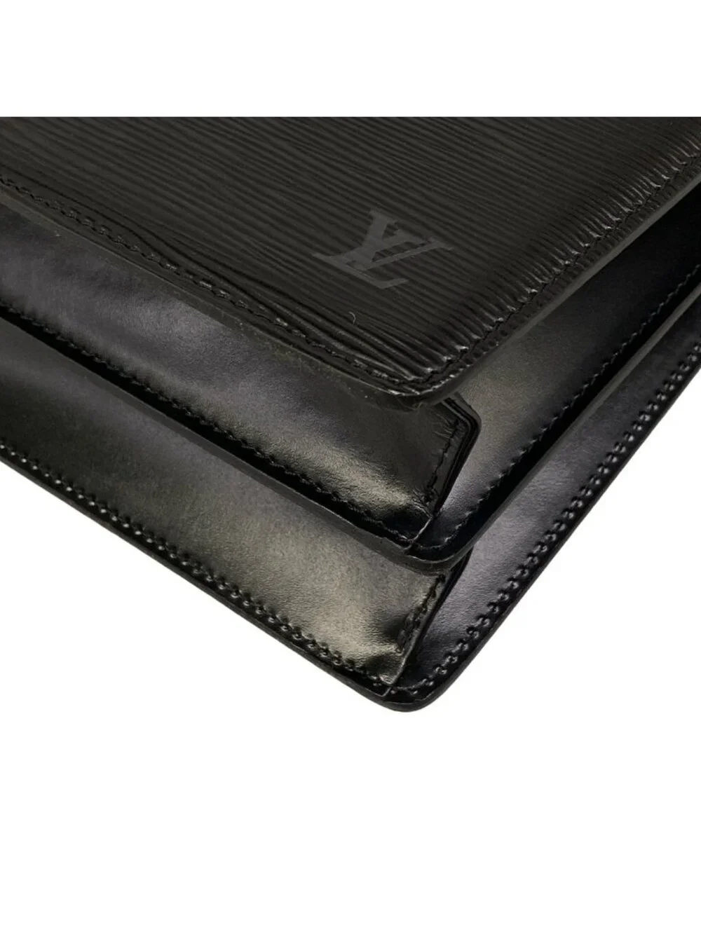 Louis Vuitton Shoulder Bag Epi Capucines Noir Leather
